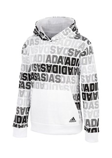 Adidas Boy's Fade-Print Logo Hoodie