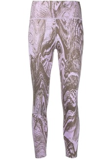 Adidas by Stella McCartney 7/8 abstract-print leggings