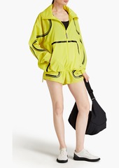 Adidas by Stella McCartney - Neon mesh-paneled shell jacket - Yellow - XS