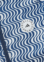 Adidas by Stella McCartney - Printed stretch track jacket - Blue - XS