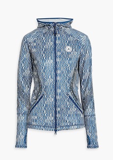 Adidas by Stella McCartney - Printed stretch track jacket - Blue - XS
