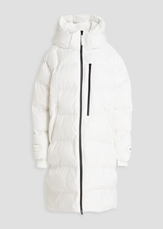 Adidas by Stella McCartney - Quilted shell hooded coat - White - XS