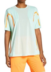 adidas by Stella McCartney Crewneck Tee in Frog Green at Nordstrom