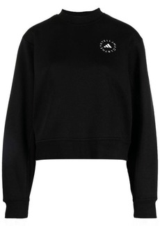 ADIDAS BY STELLA MCCARTNEY Logo cotton blend sweatshirt