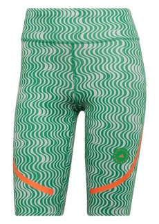 adidas by Stella McCartney True Purpose Training Bike Shorts in Green/Clear Onix at Nordstrom