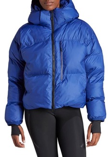 ADIDAS BY STELLA MCCARTNEY Convertible quilted shell hooded jacket