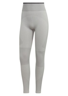 adidas by Stella McCartney Truestrength Seamless Leggings in Mgh Solid Grey/White/Black at Nordstrom