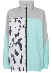 Adidas by Stella McCartney leopard-print track jacket