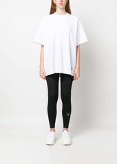 Adidas by Stella McCartney logo-print cotton-blend T-shirt