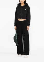 Adidas by Stella McCartney logo-print zip-up hoodie