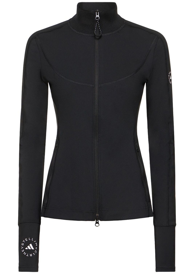 Adidas by Stella McCartney Long-sleeve Mid-layer Zip-up Top