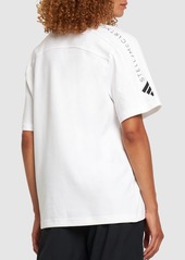 Adidas by Stella McCartney Sportswear Logo Cotton Blend T-shirt