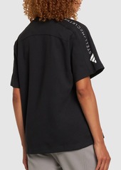 Adidas by Stella McCartney Sportswear Logo Cotton Blend T-shirt