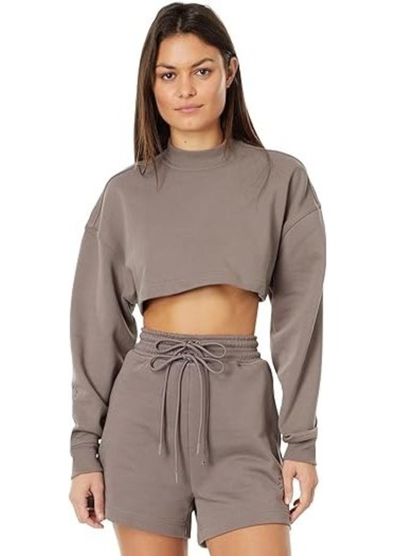 Adidas by Stella McCartney TrueCasuals Cropped Sportswear Sweatshirt IT8278