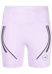 Adidas by Stella McCartney TruePace stripe-detail cycling shorts
