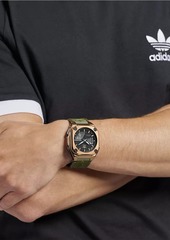 Adidas City Tech One IP Bronze-Plated Stainless Steel & Resin Strap Watch/45MM
