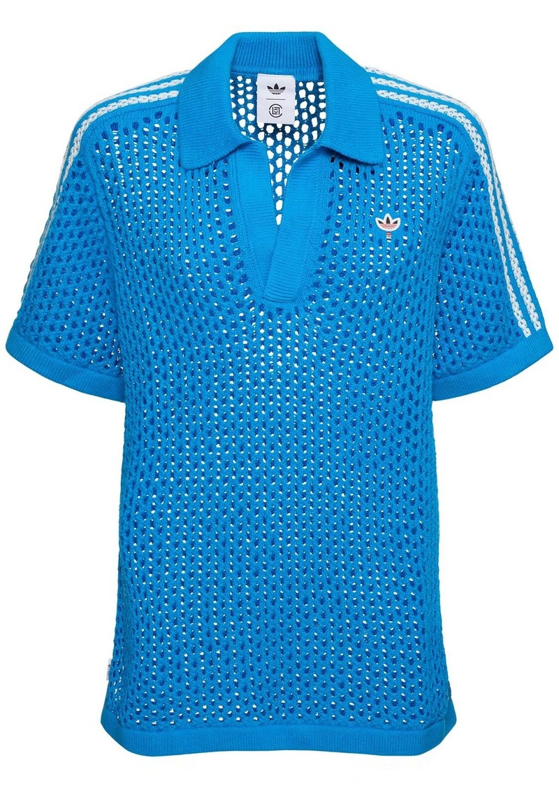 Adidas Clot C Open Knit Polo