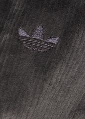 Adidas Cropped Velour Track Top