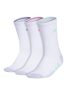 adidas Women's Cushioned Crew Socks (3-Pair)
