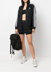 Adidas embroidered-logo zip-up sweatshirt