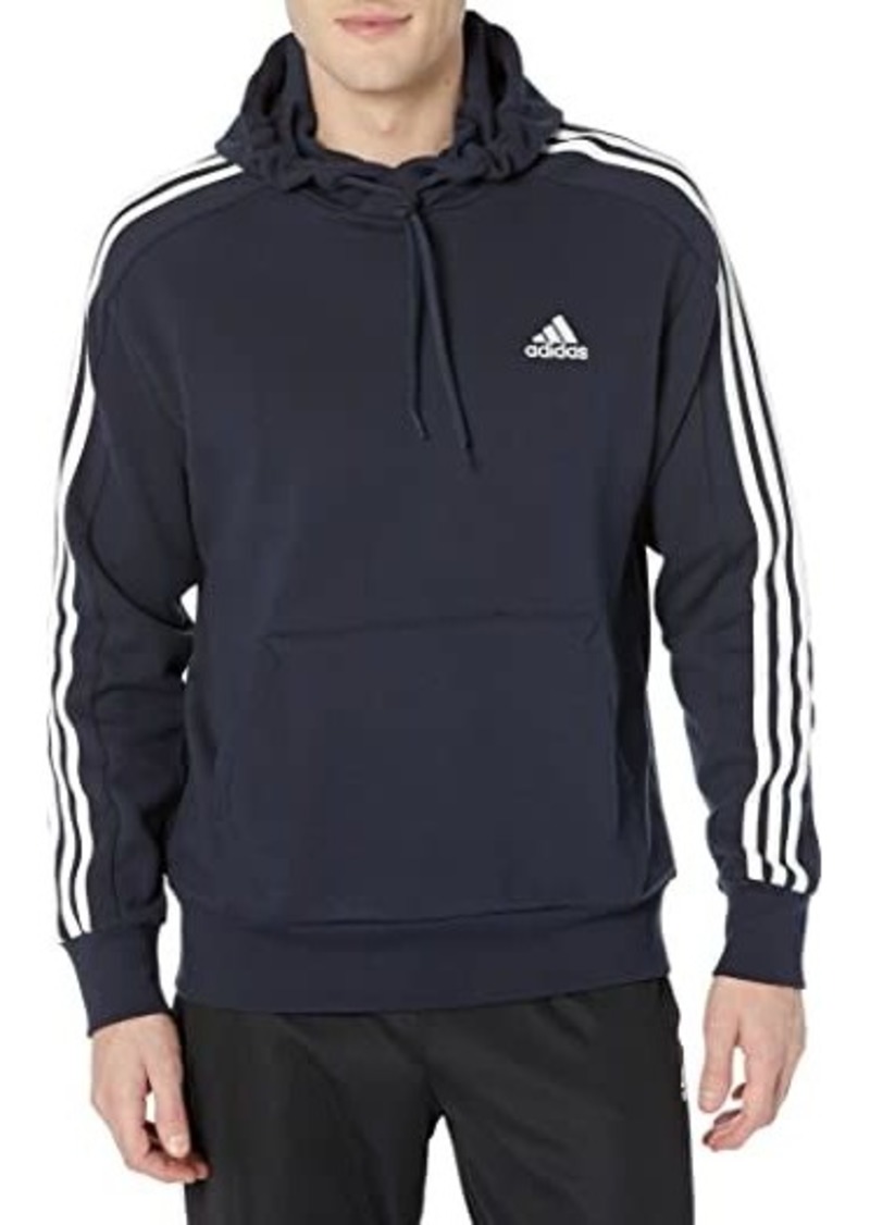 Adidas Essentials French Terry 3-Stripes Pullover Hoodie