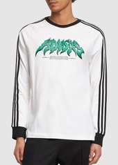 Adidas Flames Cotton Long Sleeve T-shirt