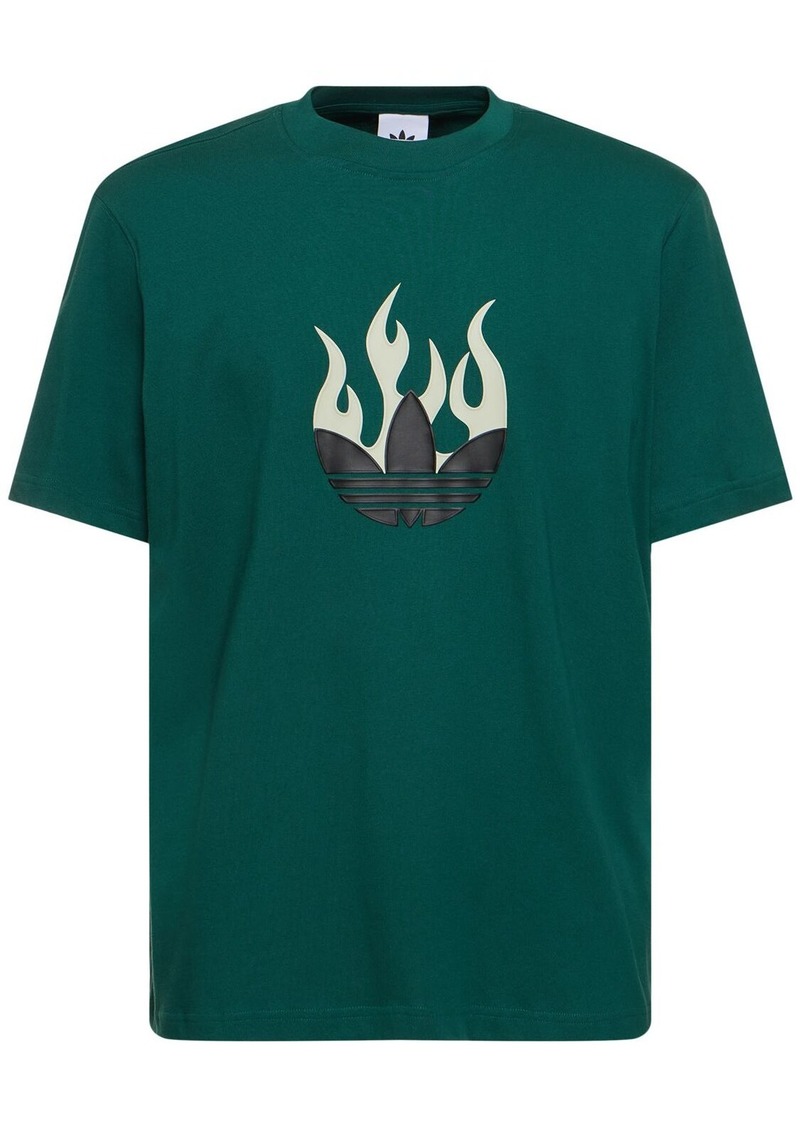 Adidas Flames Logo T-shirt