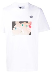 Adidas graphic print T-shirt