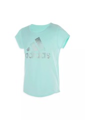 Adidas Little Girl's & Girl's Logo Athletic T-Shirt