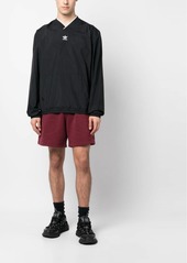 Adidas logo-appliqué drawstring-waist shorts