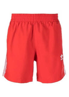 Adidas logo-print detail swim shorts