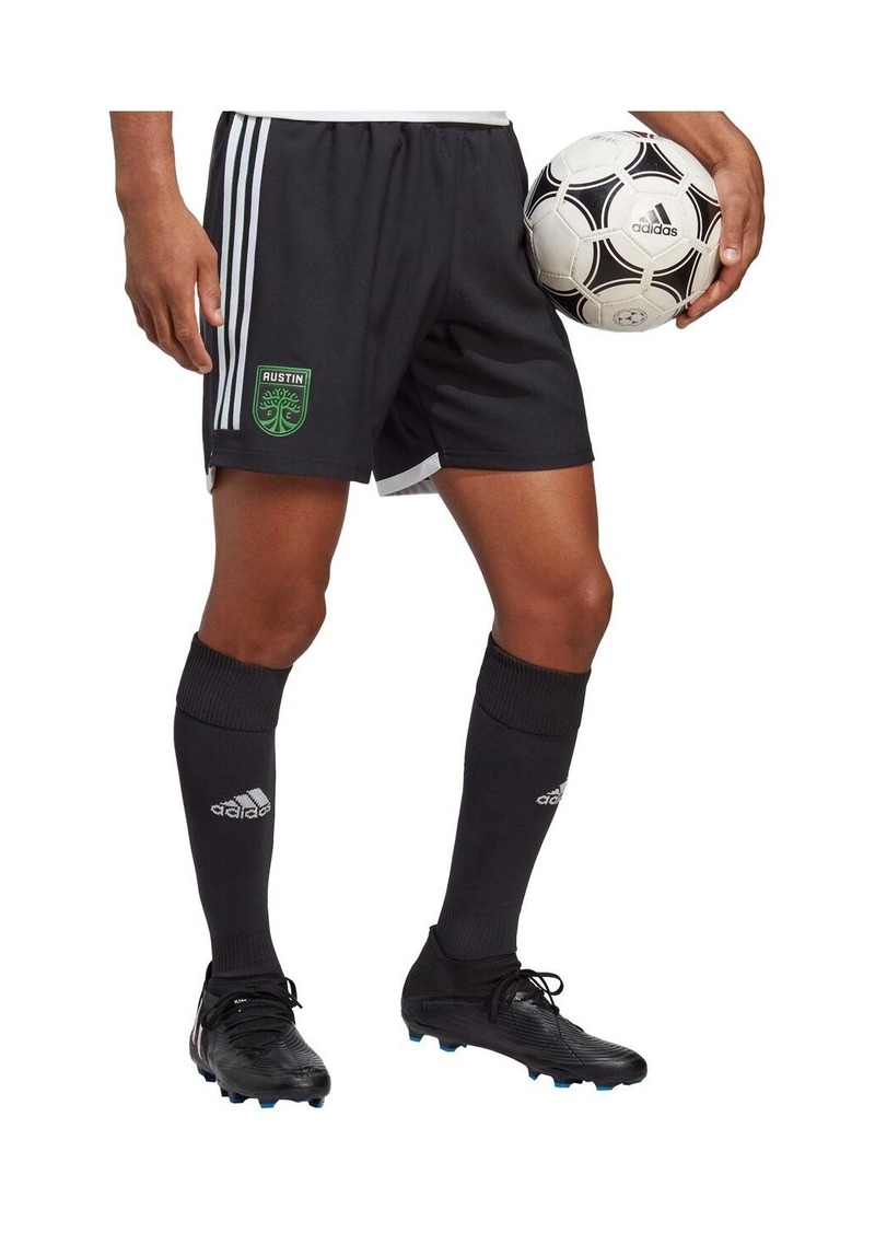 Men's adidas Black Austin Fc Aeroready Authentic Shorts - Black