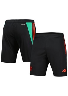 Men's adidas Black Manchester United 2023/24 Training Aeroready Shorts - Black