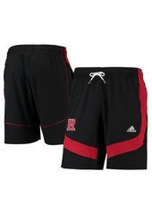 Men's adidas Black Rutgers Scarlet Knights Swingman Basketball AEROREADY Shorts at Nordstrom