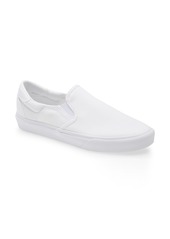 adidas Court Rallye Slip-On Sneaker in White/White/Core Black at Nordstrom