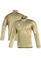 Men's adidas Gold Georgia Tech Yellow Jackets 2021 Sideline Primeblue Quarter-Zip Jacket at Nordstrom