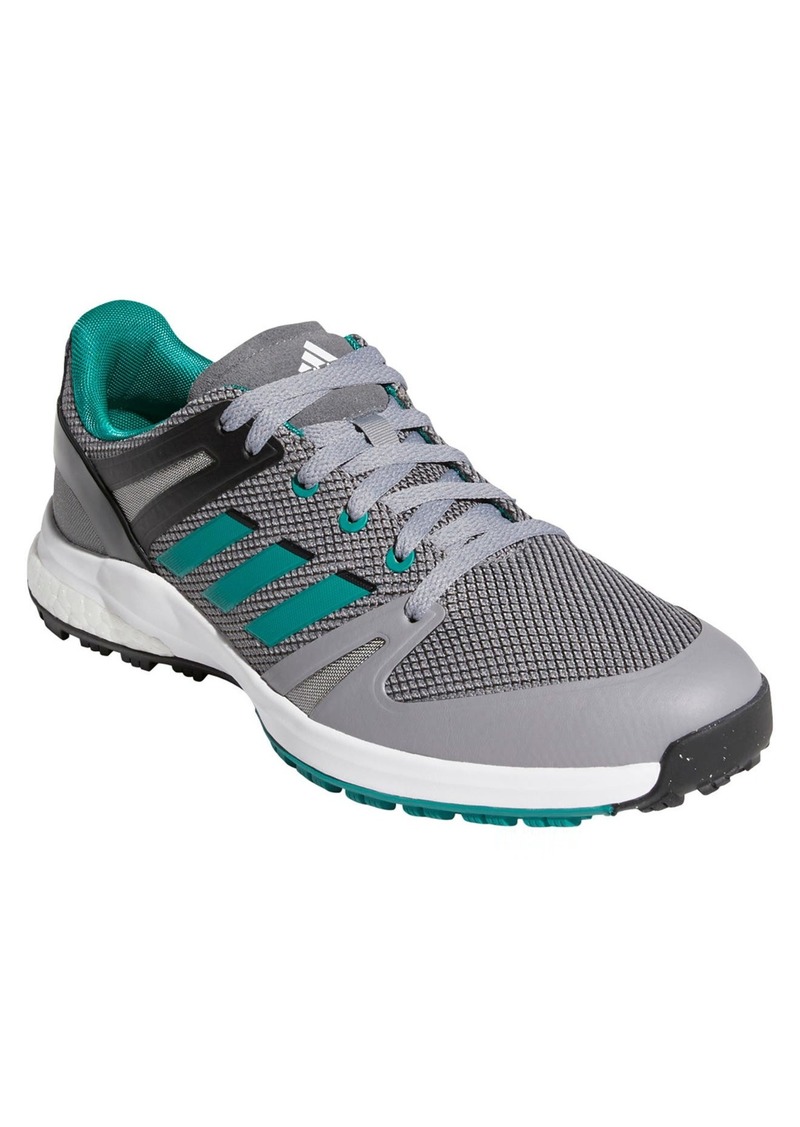 adidas Golf EQT Primegreen Spikeless Waterproof Golf Shoe in Grey/Sub Green/Core Black at Nordstrom