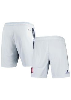 Men's adidas Gray St. Louis City Sc 2023 Away Aeroready Authentic Shorts - Gray