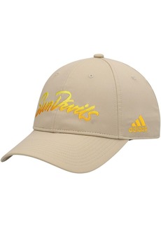 Men's adidas Khaki Arizona State Sun Devils Rising Devils Slouch Adjustable Hat - Khaki