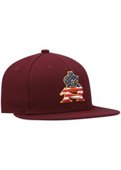 Men's Adidas Maroon Arizona State Sun Devils Patriotic On-Field Baseball Fitted Hat - Maroon