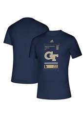 Men's adidas Navy Georgia Tech Yellow Jackets Hall Pass Creator AEROREADY T-Shirt at Nordstrom