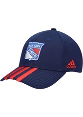 Men's adidas Navy New York Rangers Locker Room Three Stripe Adjustable Hat at Nordstrom