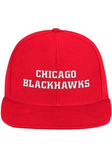 Men's adidas Red Chicago Blackhawks Snapback Hat - Red