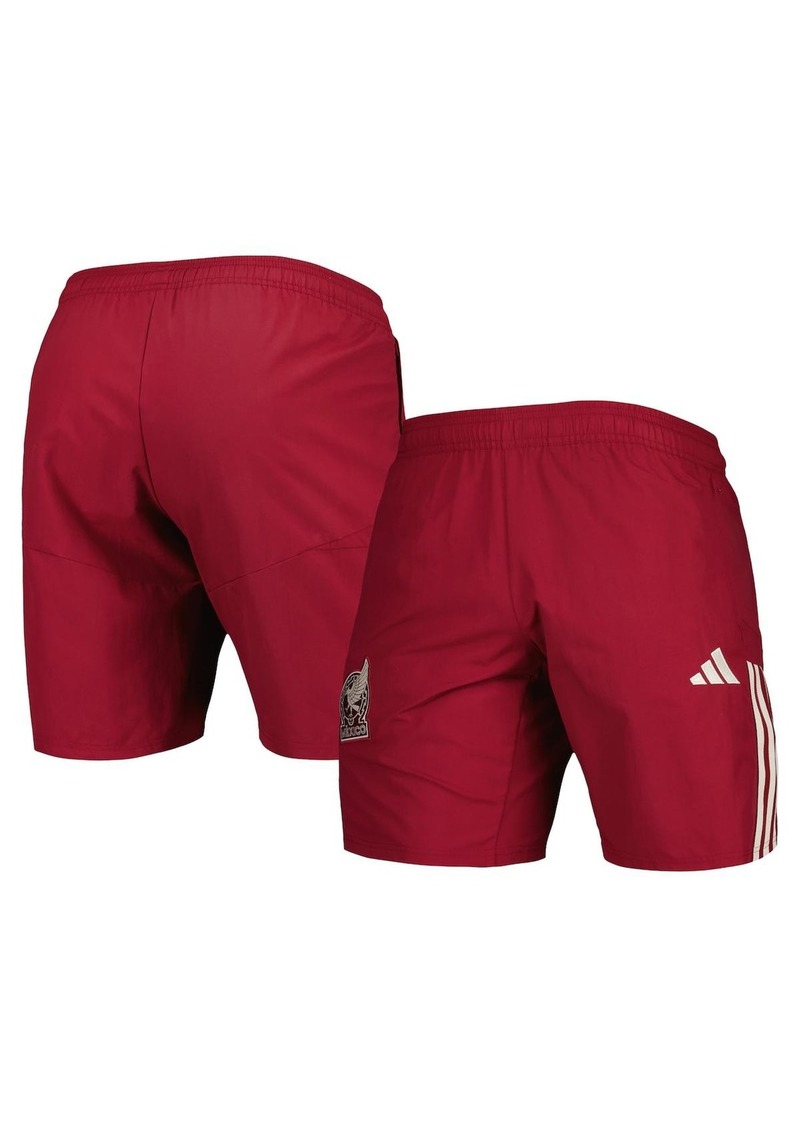 Men's adidas Red Mexico National Team Downtime Shorts - Red