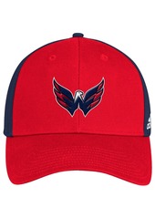 Men's adidas Red, Navy Washington Capitals Team Adjustable Hat - Red, Navy