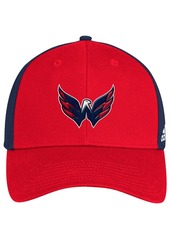 Men's adidas Red, Navy Washington Capitals Team Adjustable Hat - Red, Navy