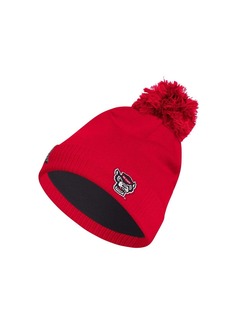Men's adidas Red Nc State Wolfpack 2023 Sideline Cold.rdy Cuffed Knit Hat with Pom - Red