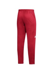 Men's adidas Scarlet Nebraska Huskers 2023 Travel Aeroready Tapered Pants - Scarlet