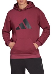 adidas Sportswear Future Icons Winterized Hoodie in Victory Crimson at Nordstrom