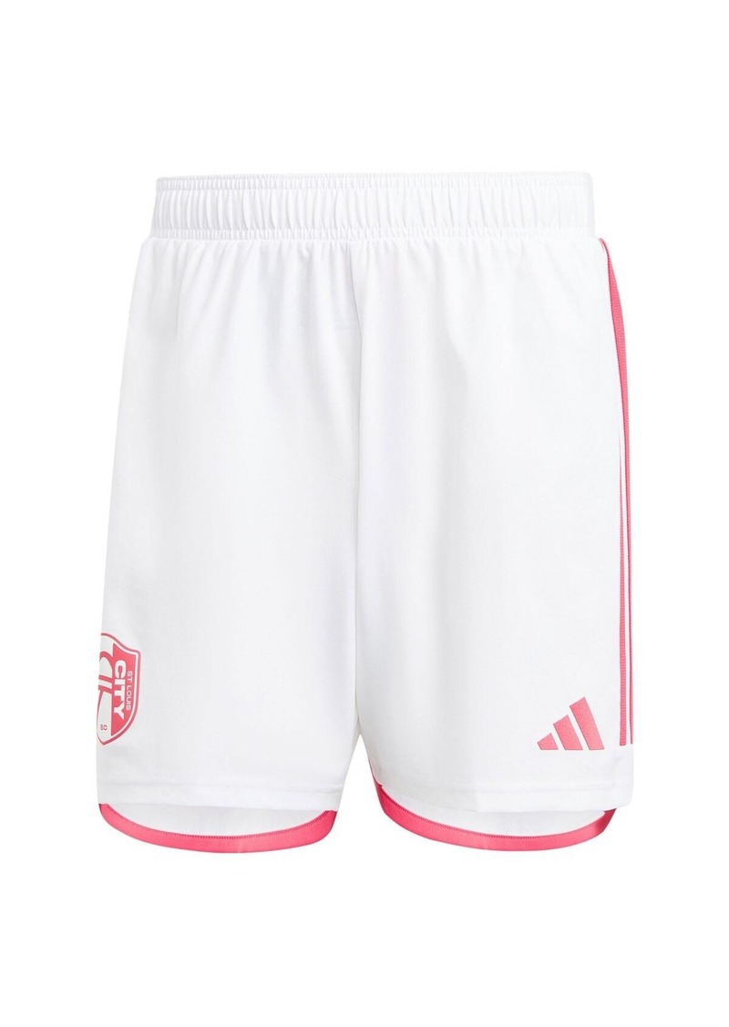 Men's adidas White St. Louis City Sc 2024 Away Aeroready Authentic Shorts - White